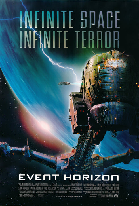 event horizon 1997 one sheet poster rolled double sided